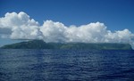 Land-ho! A smoking 21 days, 8 hours later, we made land fall on the island of Fatu Hiva in the Marquesas, French Polynesia. 
