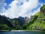 The french missionaries ironically added the 'R' changing the original name from Baie de Veiges-Bay of Penises, aptly named because of the natural rock pillars standing guard over the place.