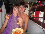 Roughest sail to date from Palmyra. Landfall and champagne makes up for it of course.